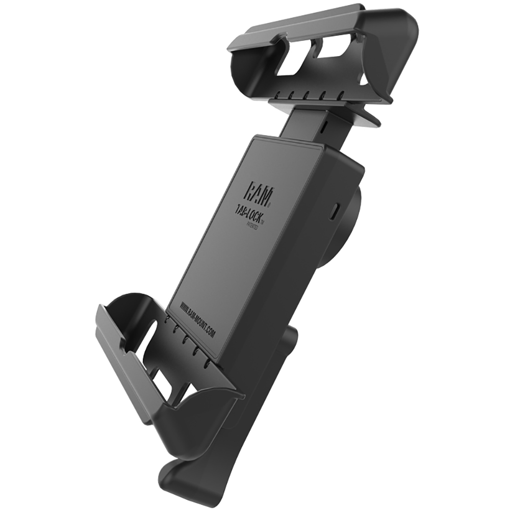 RAM Mount Tab-Lock Universal Locking Cradle f/Apple iPad w/LifeProof & Lifedge Cases 3