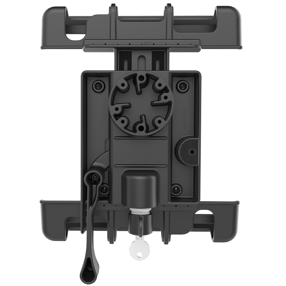 RAM Mount Tab-Lock Universal Locking Cradle f/Apple iPad w/LifeProof & Lifedge Cases 5