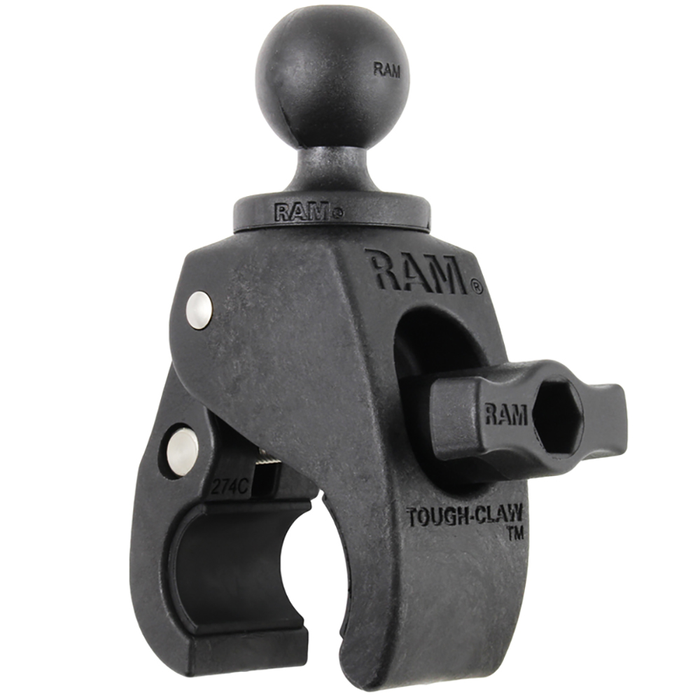 RAM Mount Small Tough-Claw w/1" Rubber Ball 2