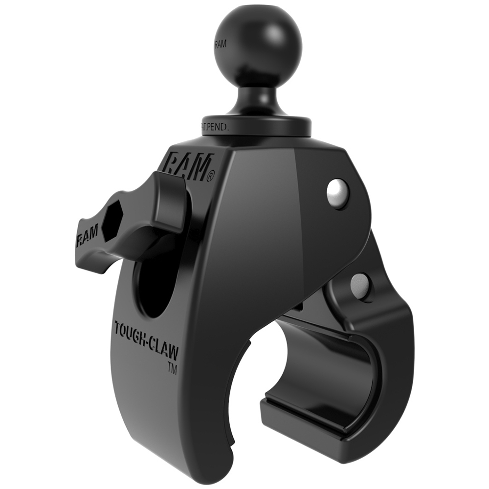 RAM Mount Medium Tough-Claw w/1" Diameter Rubber Ball 2