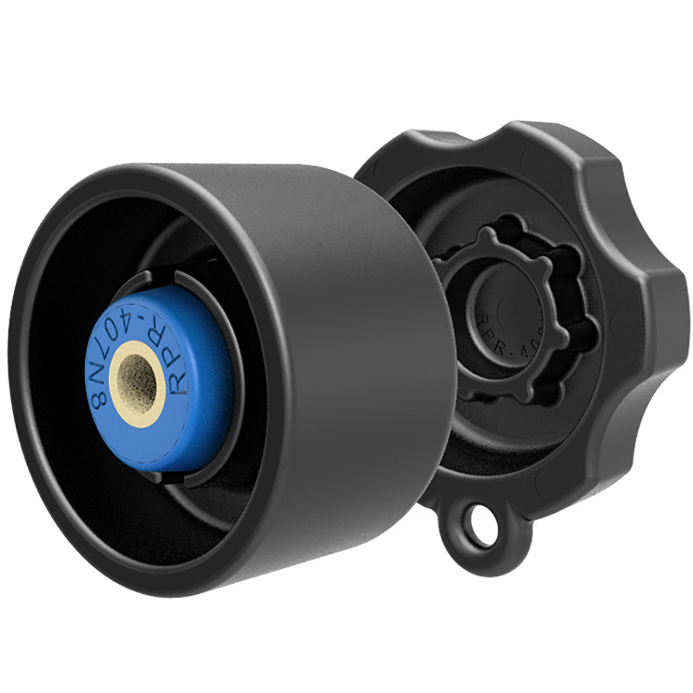 RAM Mount Mixed Combination Pin-Lock Security Knob & Key Knob f/1.5" Diameter C Size Arms 2