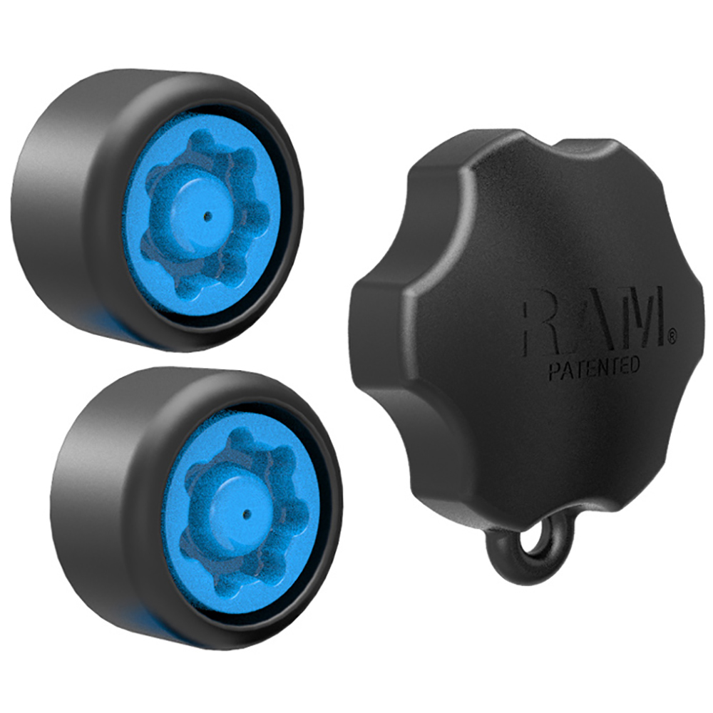 RAM Mount Pin-Lock Security Kit f/ Single Swing Arm Mount 2
