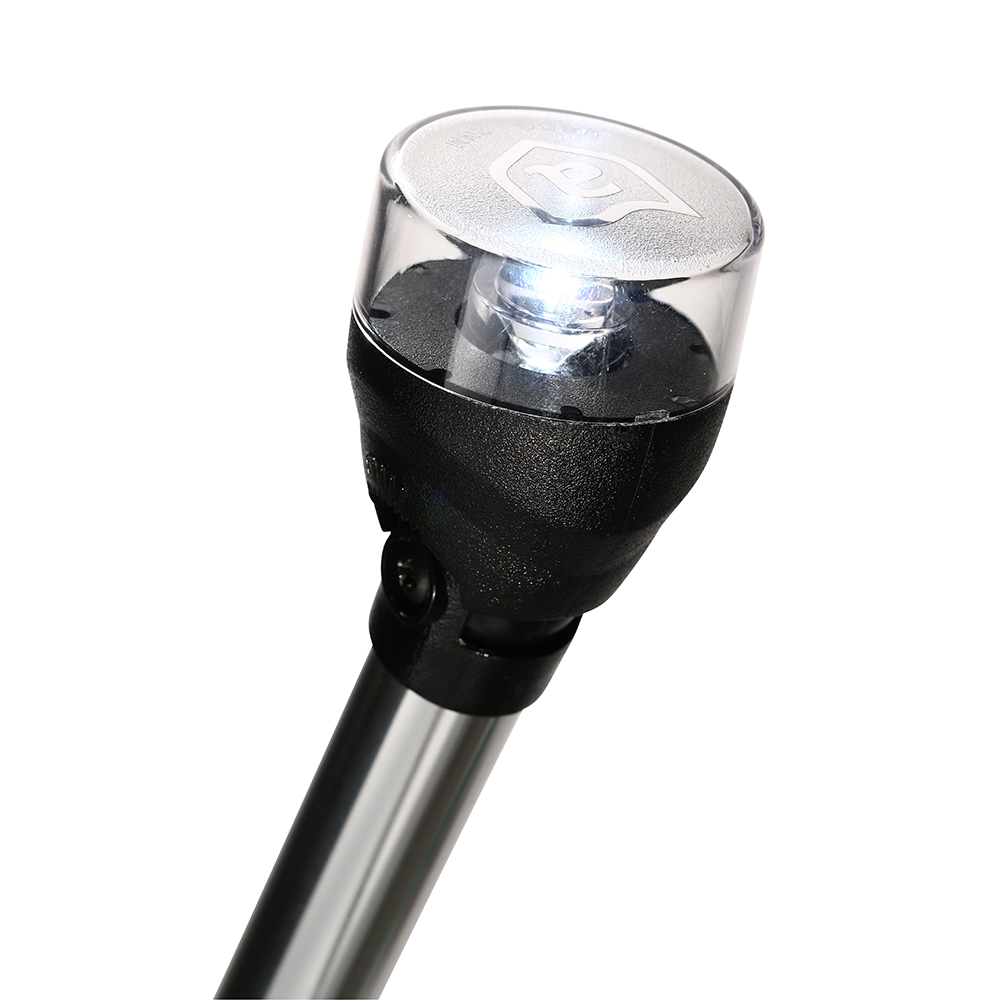 Attwood LED Articulating All-Around Light - 12V - 2-Pin - 60&quot; Pole