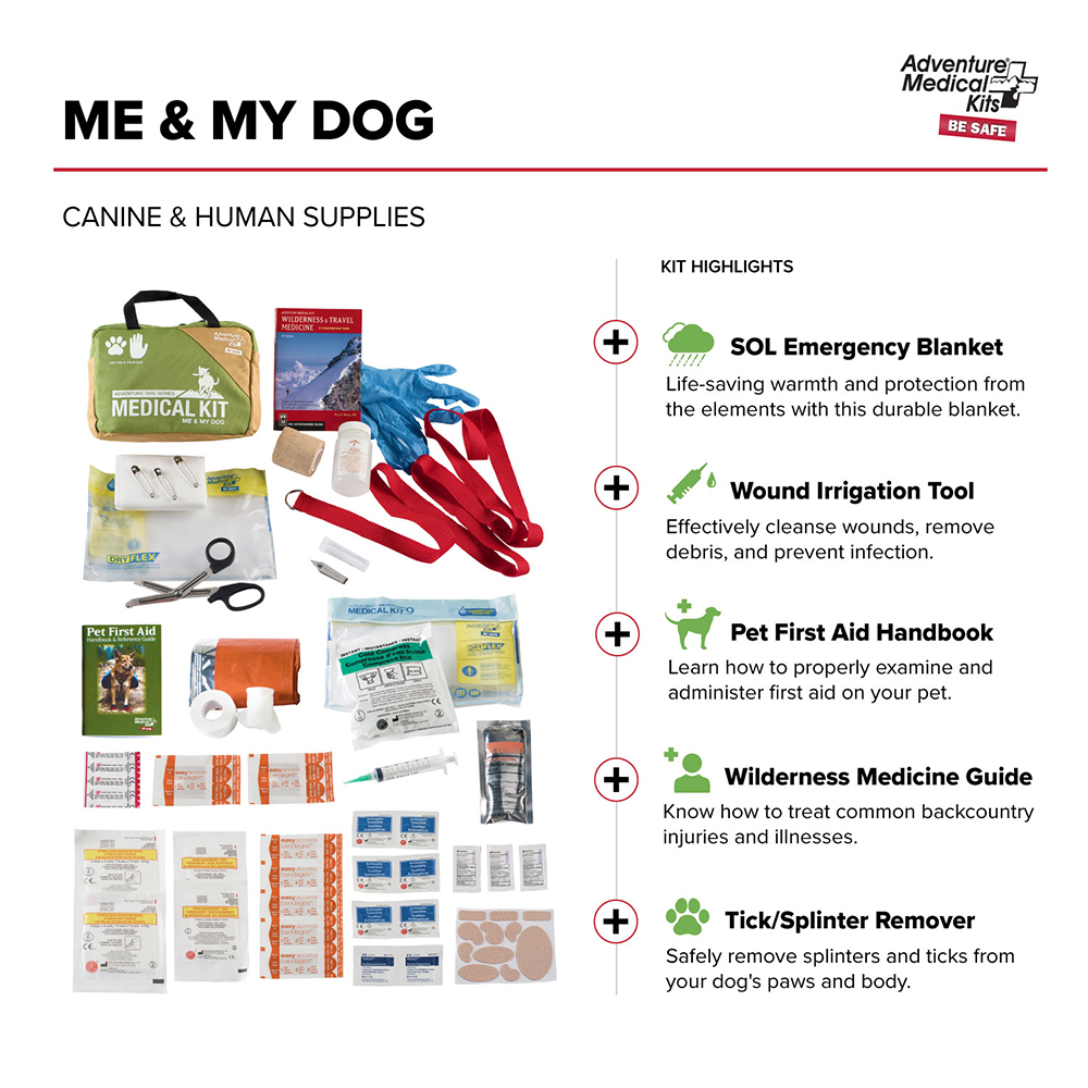 Adventure Medical Dog Series- Me &amp; My Dog First Aid Kit