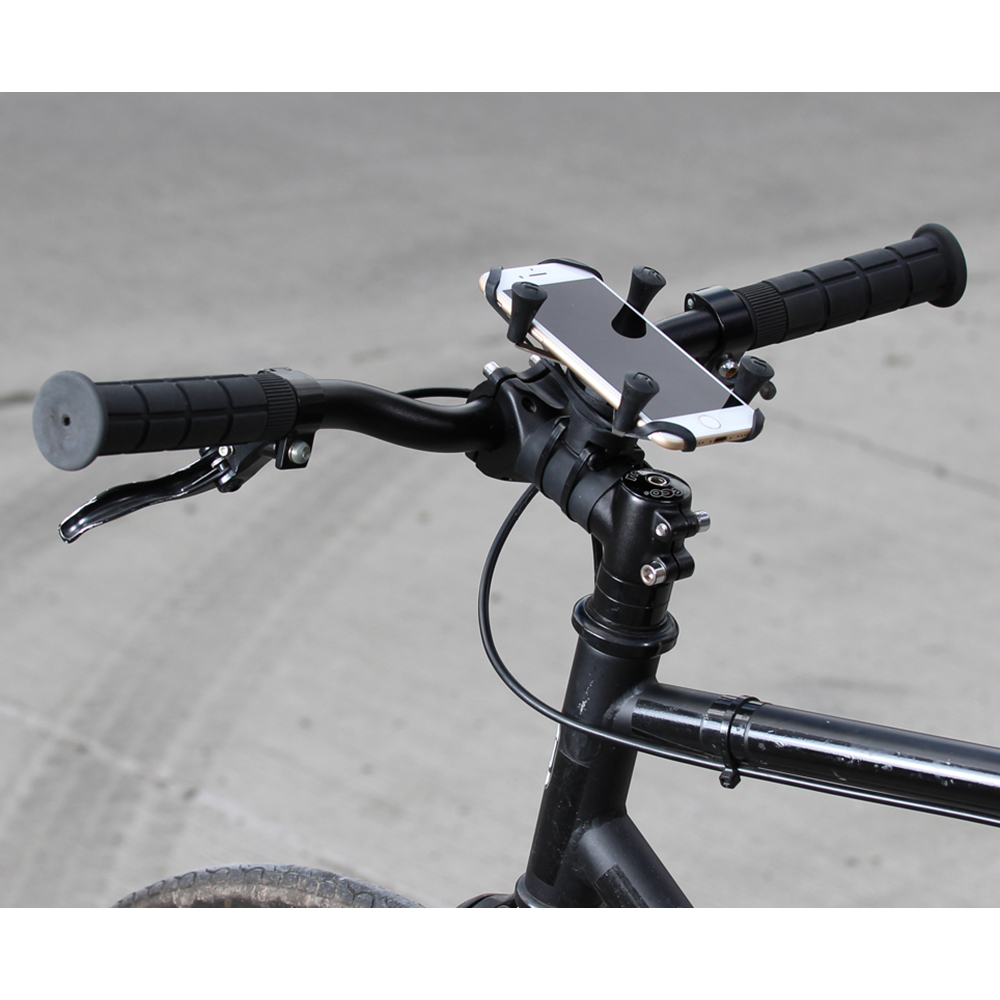 RAM Mount EZ-ON/OFF Bicycle Mount w/Universal X-Grip Cell Phone Holder 3