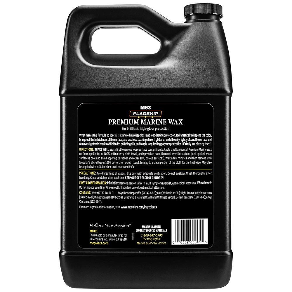 Meguiar's Flagship Premium Marine Wax - 1 Gallon 2