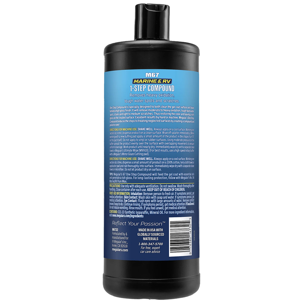 Meguiar's #67 One-Step Compound - 32oz 2