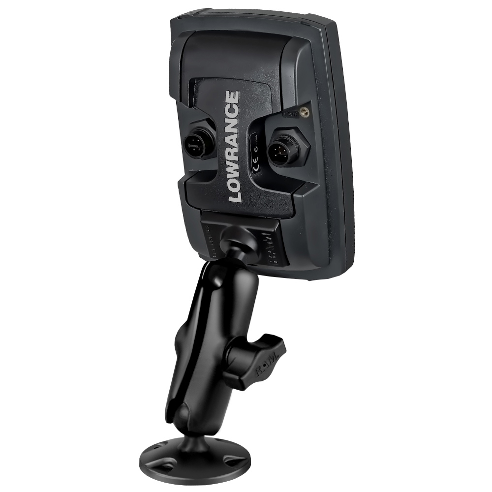 RAM Mount 1" Ball "Light Use" Composite Mount f/Lowrance Elite-4 & Mark-4 Series Fishfinders 3