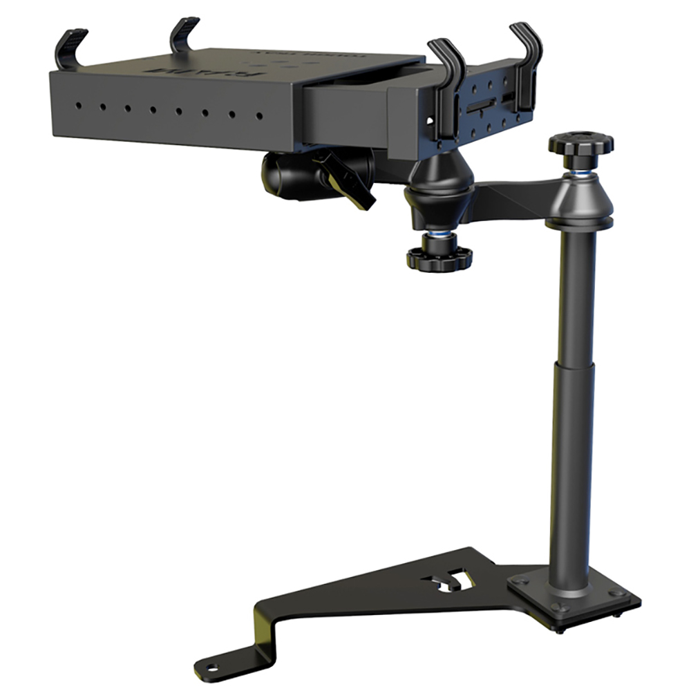RAM Mount No-Drill&trade; Laptop Mount Vehicle System f/'17-20 Ford F-Series + More 2