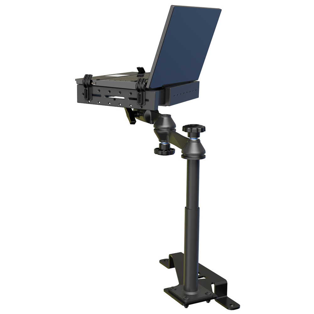 RAM Mount No-Drill&trade; Laptop Mount Vehicle System f/'17-20 Ford F-Series + More 3