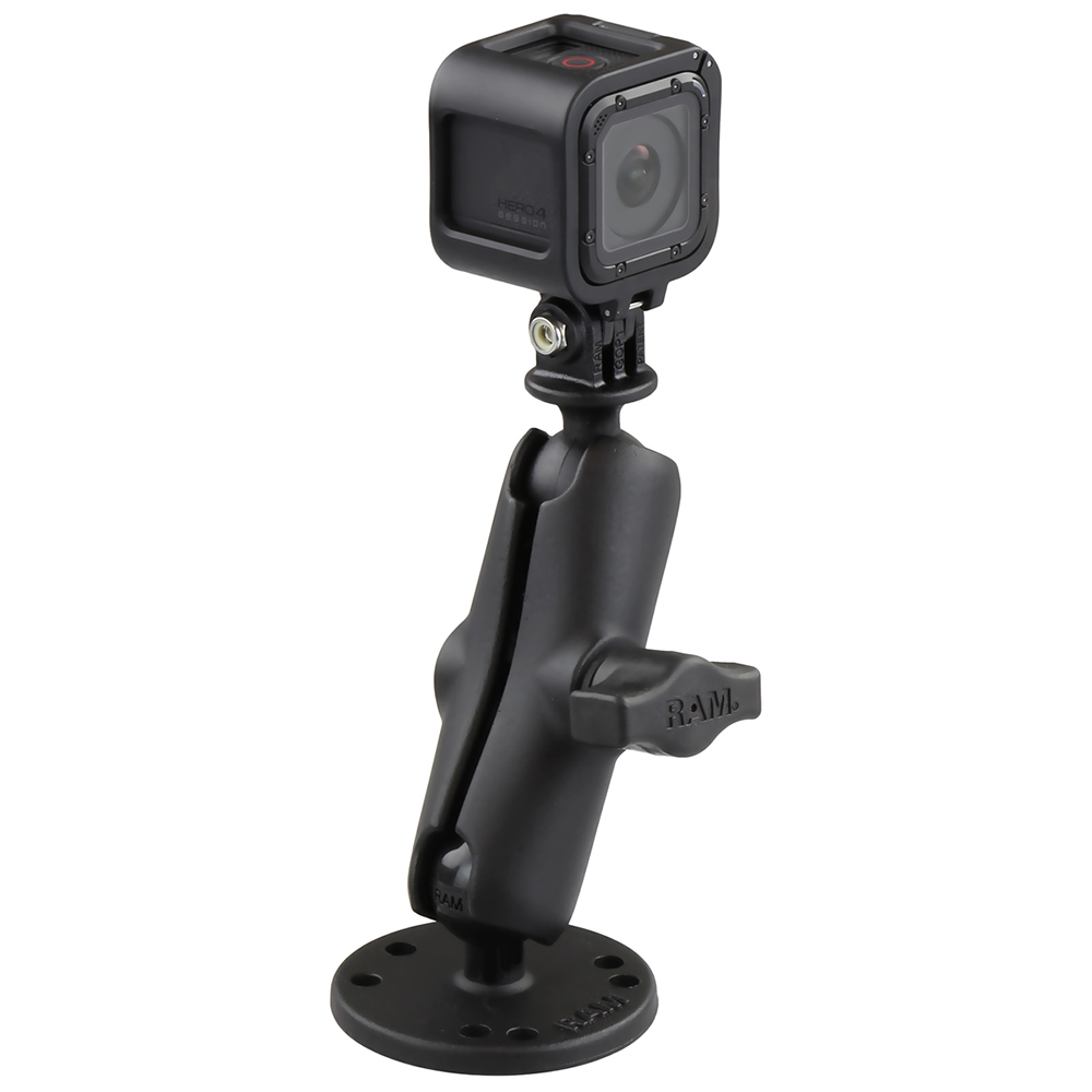 RAM Mount 1" Ball Mount w/Custom GoPro&reg; Hero Adapter 2