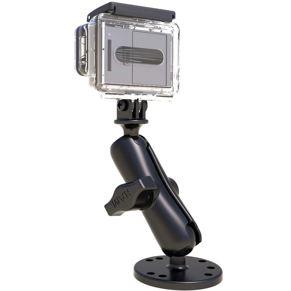 RAM Mount 1" Ball Mount w/Custom GoPro&reg; Hero Adapter 3