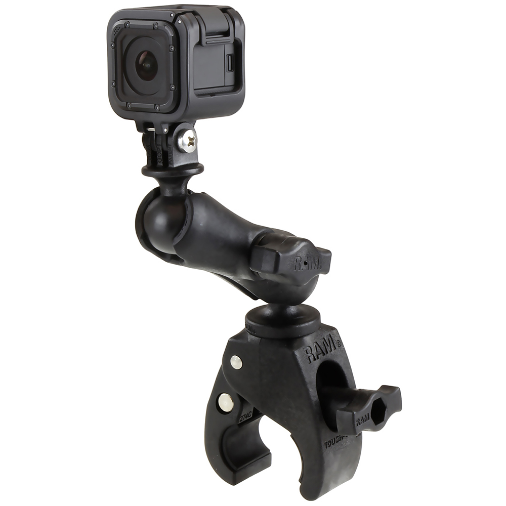 RAM Mount Small Tough-Claw Mount w/Custom GoPro&reg; Hero Adapter 3