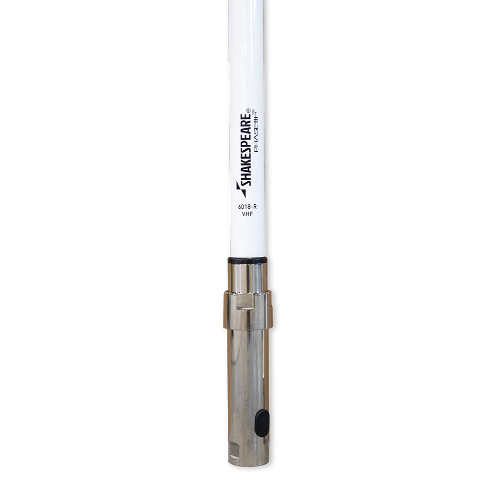 Shakespeare 6018-R Phase III VHF Antenna - 17&prime; 6&Prime; (5.3M) VHF Marine Band 9dB Gain 3