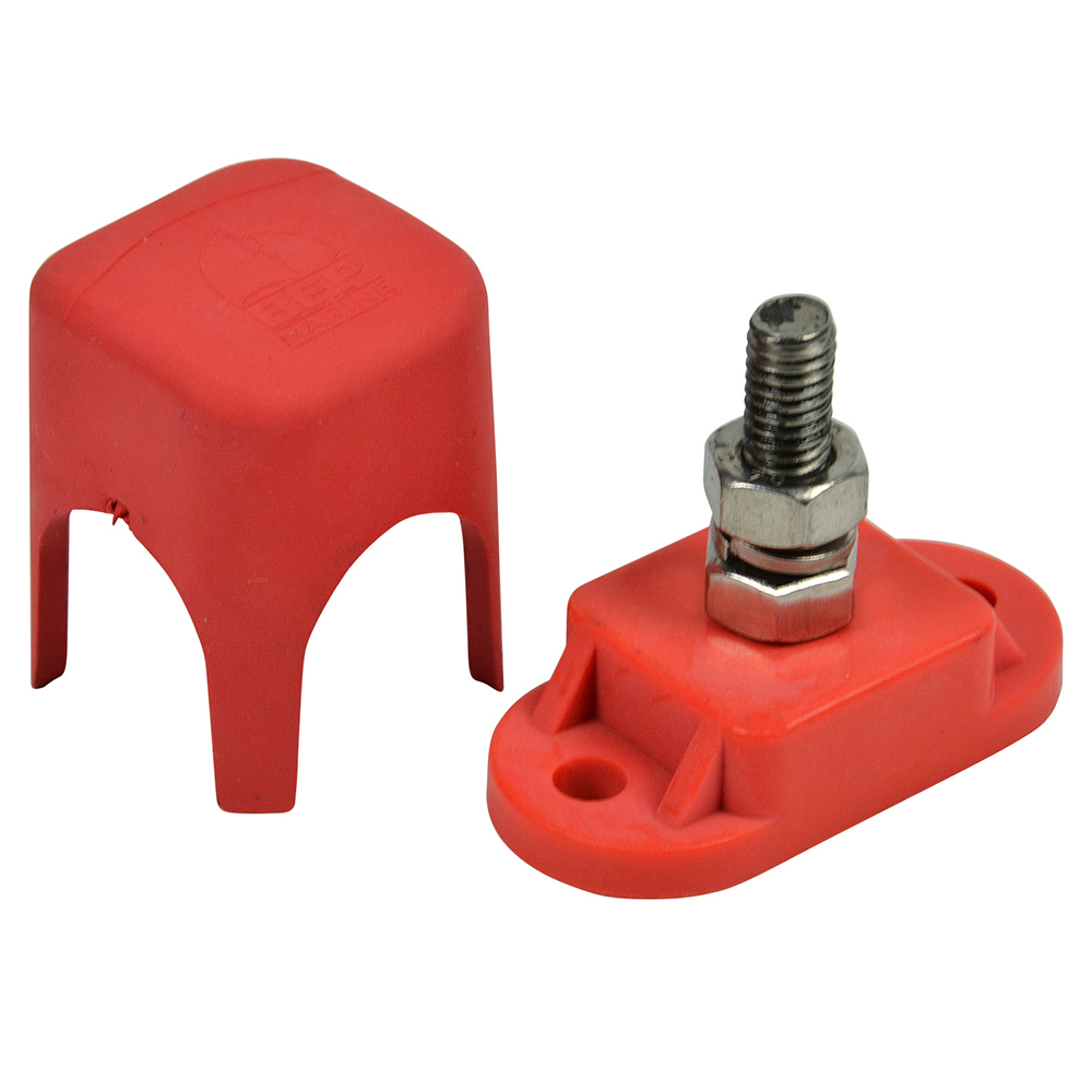BEP Pro Installer Single Insulated Distribution Stud - 1/4&quot; - Positive