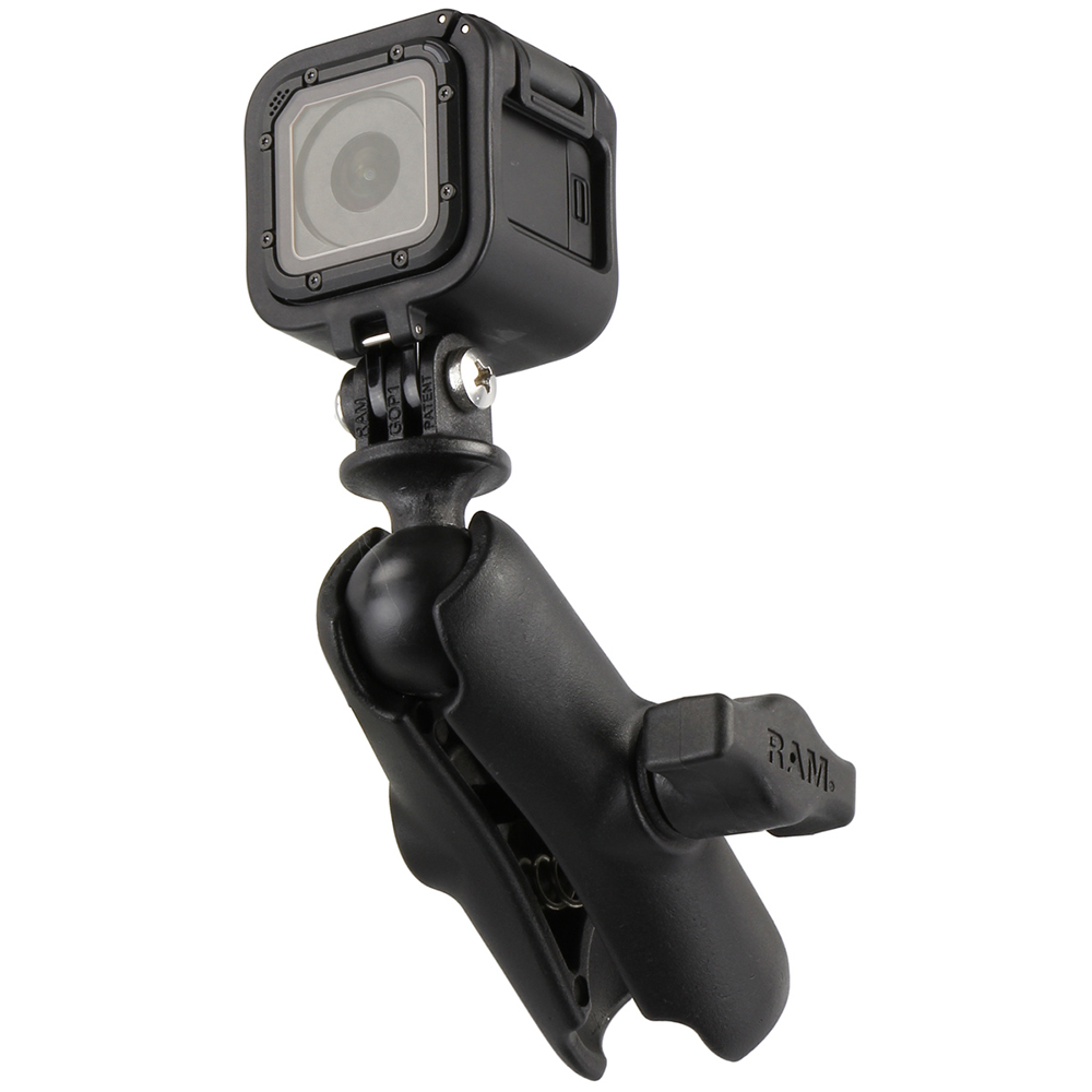 RAM Mount GoPro&reg; Hero Adapter with Double Socket Arm 3