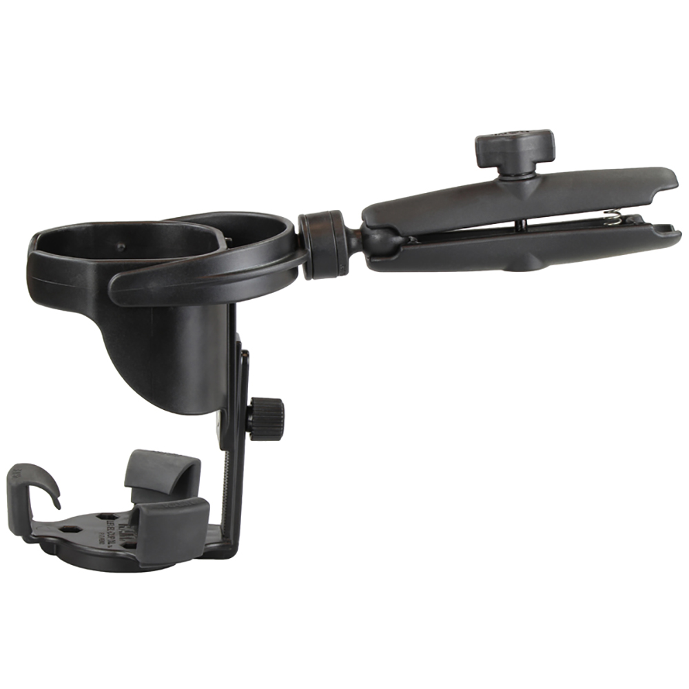 RAM Mount Level Cup&trade; XL w/Long Double Socket Arm 2