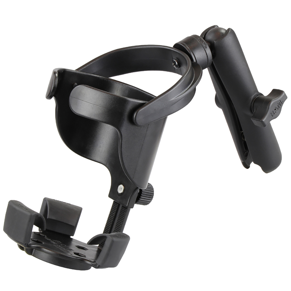 RAM Mount Level Cup&trade; XL w/Long Double Socket Arm 3