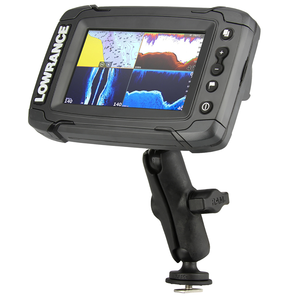 Ram Mount Track Ball&trade; Mount f/Lowrance Elite, Hook &amp; Mark-4 Series Fishfinders 2