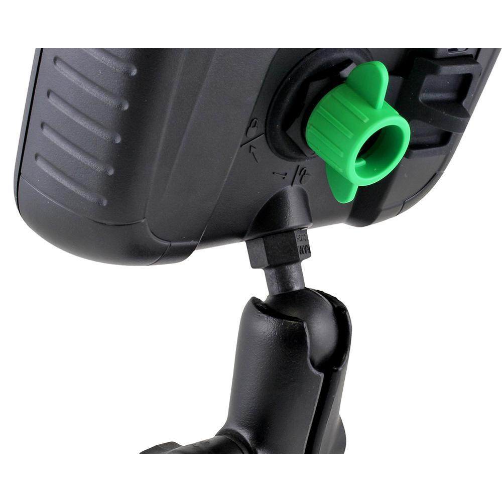 RAM Mount Flat Surface Mount w/1" Ball, including M6 X 30 SS HEX Head Bolt, f/Raymarine Dragonfly-4/5 &amp; WiFish Devices 3