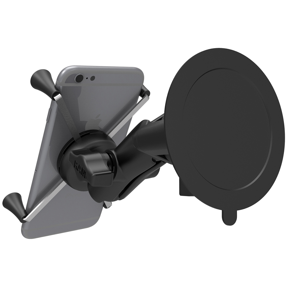 RAM Mount Twist-Lock&trade; Suction Cup Mount w/Universal X-Grip&reg; Large Phone/Phablet Cradle 3