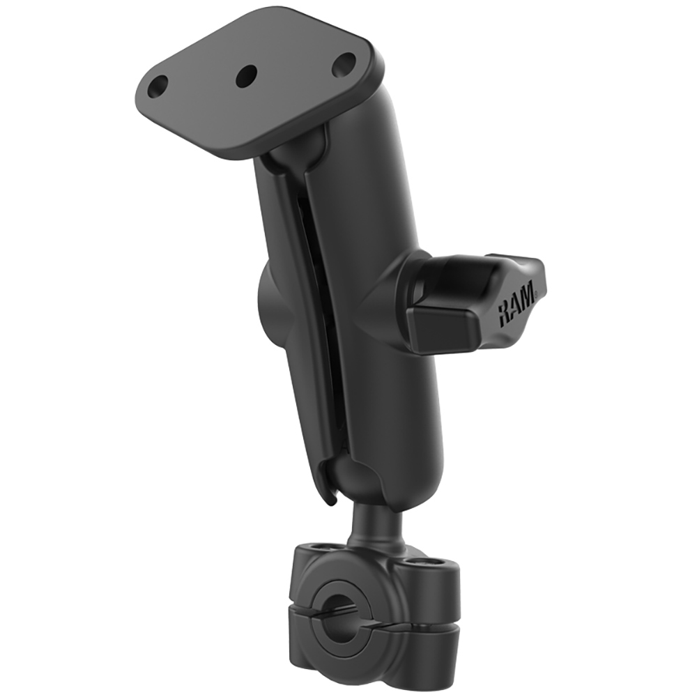 RAM Mount RAM&reg; Torque&trade; 3/8" - 5/8" Diameter Mini Rail Base w/ 1" Ball, Medium Arm and Diamond Ball Base 2