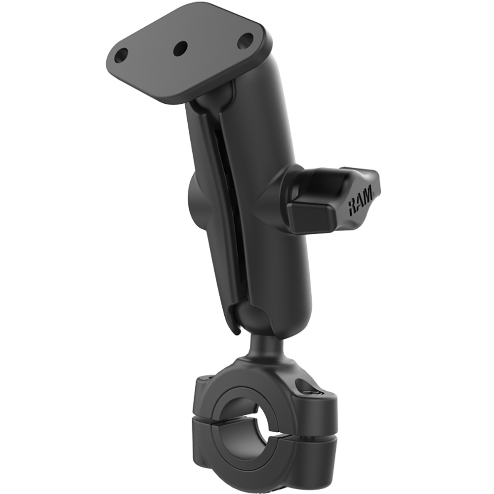 RAM Mount RAM&reg; Torque&trade; 3/4" - 1" Diameter Handlebar/Rail Base with 1" Ball, Medium Arm and Diamond Ball Base 2