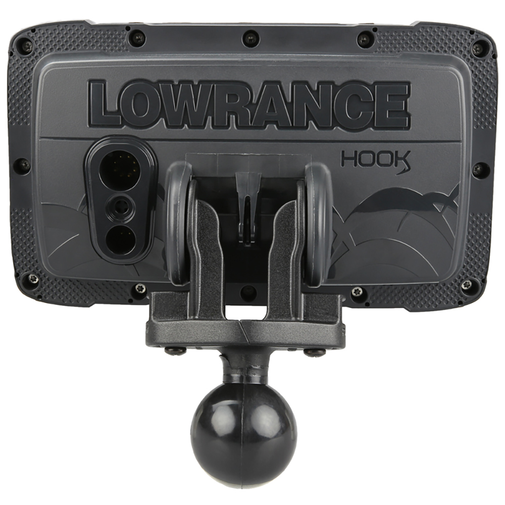 RAM Mount C Size 1.5" Fishfinder Ball Adapter for the Lowrance Hook2 Series 3