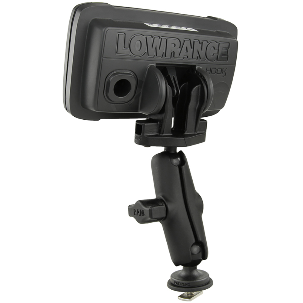 RAM Mount Fishfinder Mount f/Lowrance Hook2Series - 1" Track Mount 2