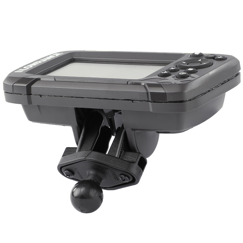 RAM Mount Fishfinder Mount f/Lowrance Hook2Series - 1" Track Mount 4