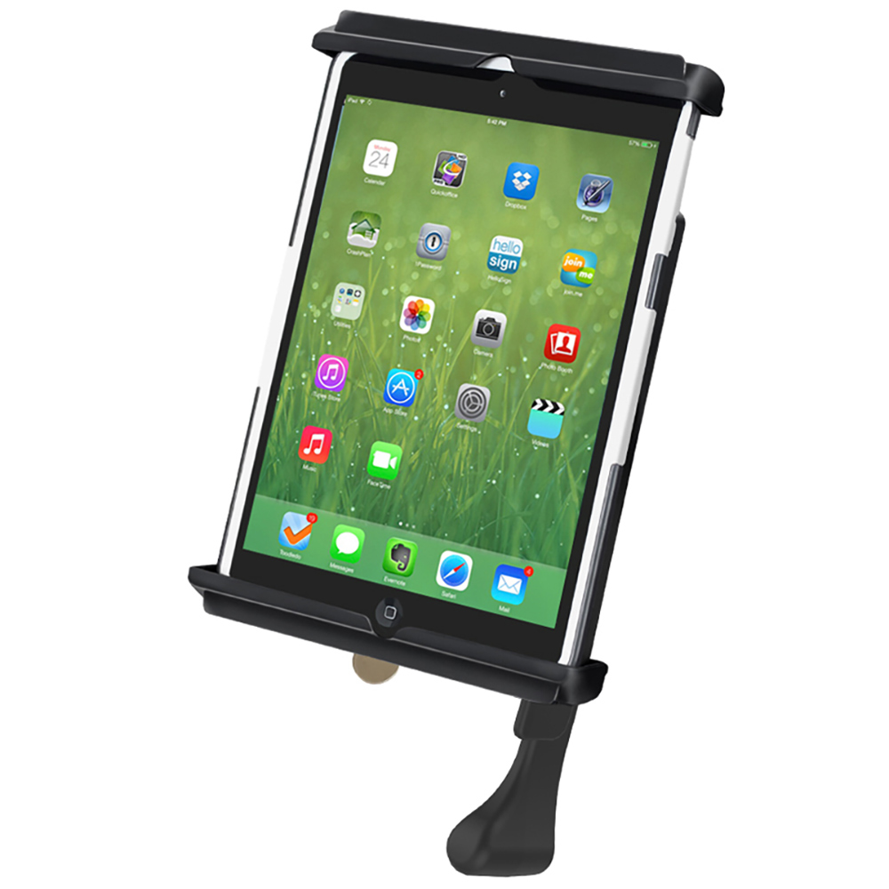 RAM Mount Tab-Lock&trade; Locking Cradle f/Apple iPad mini 1-3 w/Case, Skin &amp; Sleeve 2
