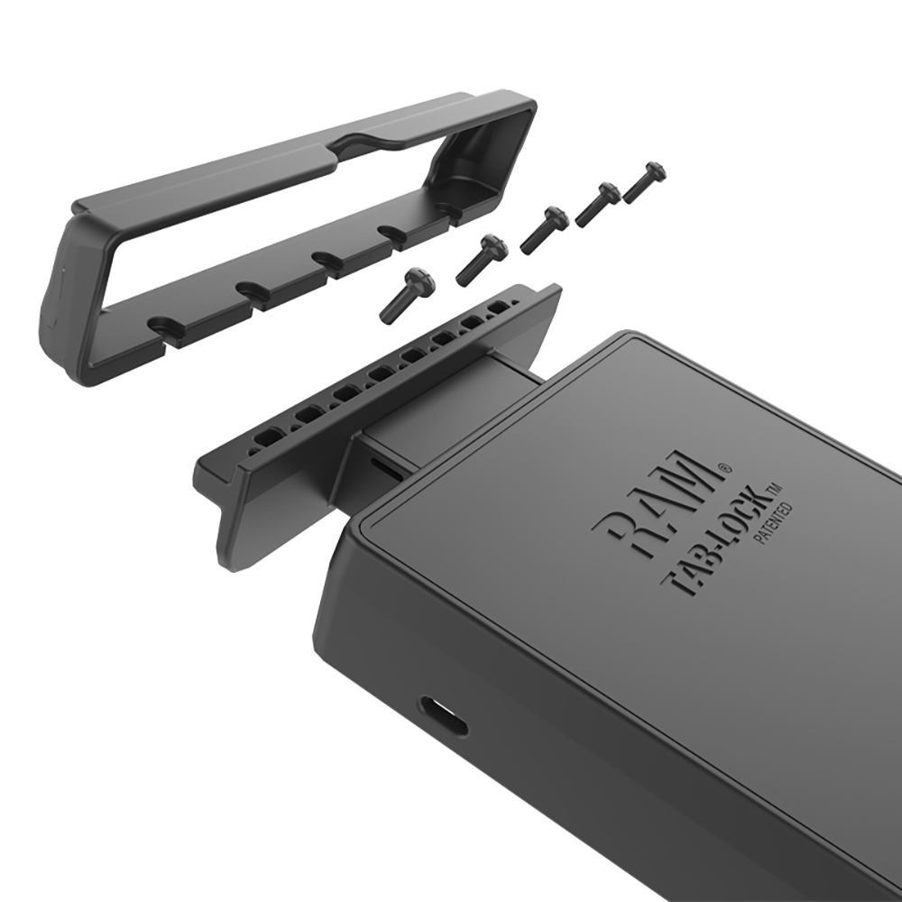 RAM Mount Tab-Lock&trade; Locking Cradle f/Apple iPad mini 1-3 w/Case, Skin &amp; Sleeve 5