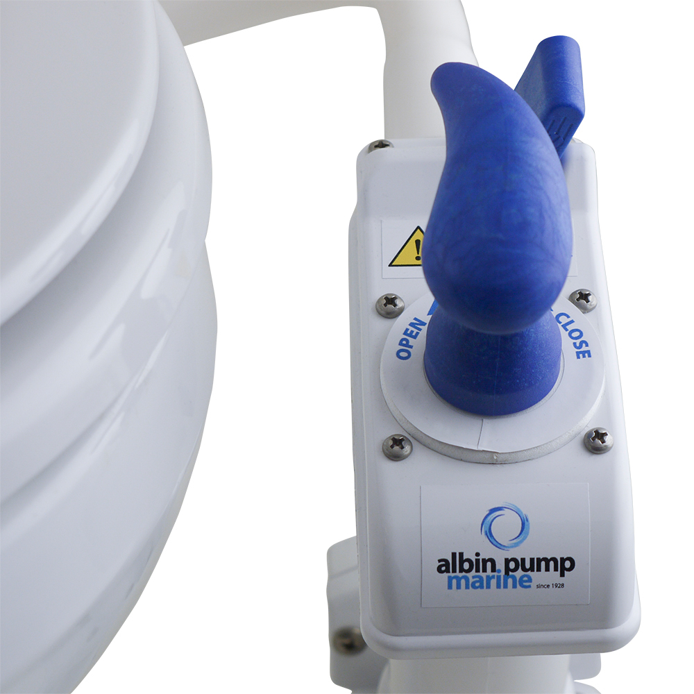 Albin Pump Marine Toilet Manual Compact