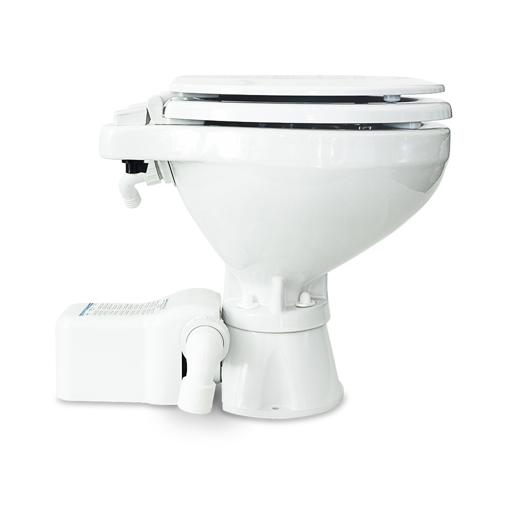 Albin Group Marine Toilet Silent Electric Compact - 12V 3