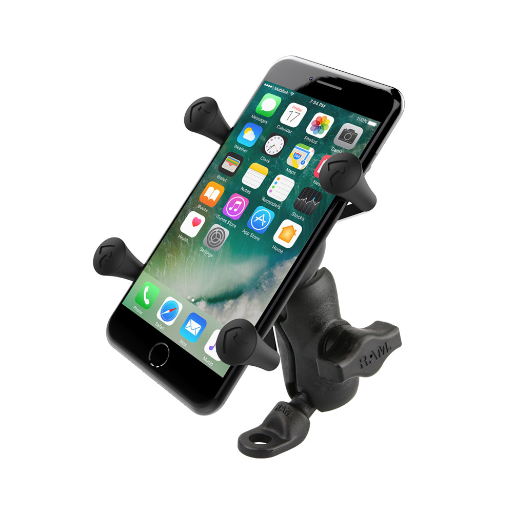 RAM MOUNT X-Grip&reg; Phone Mount w/9mm Angled Bolt Head Adapter 2