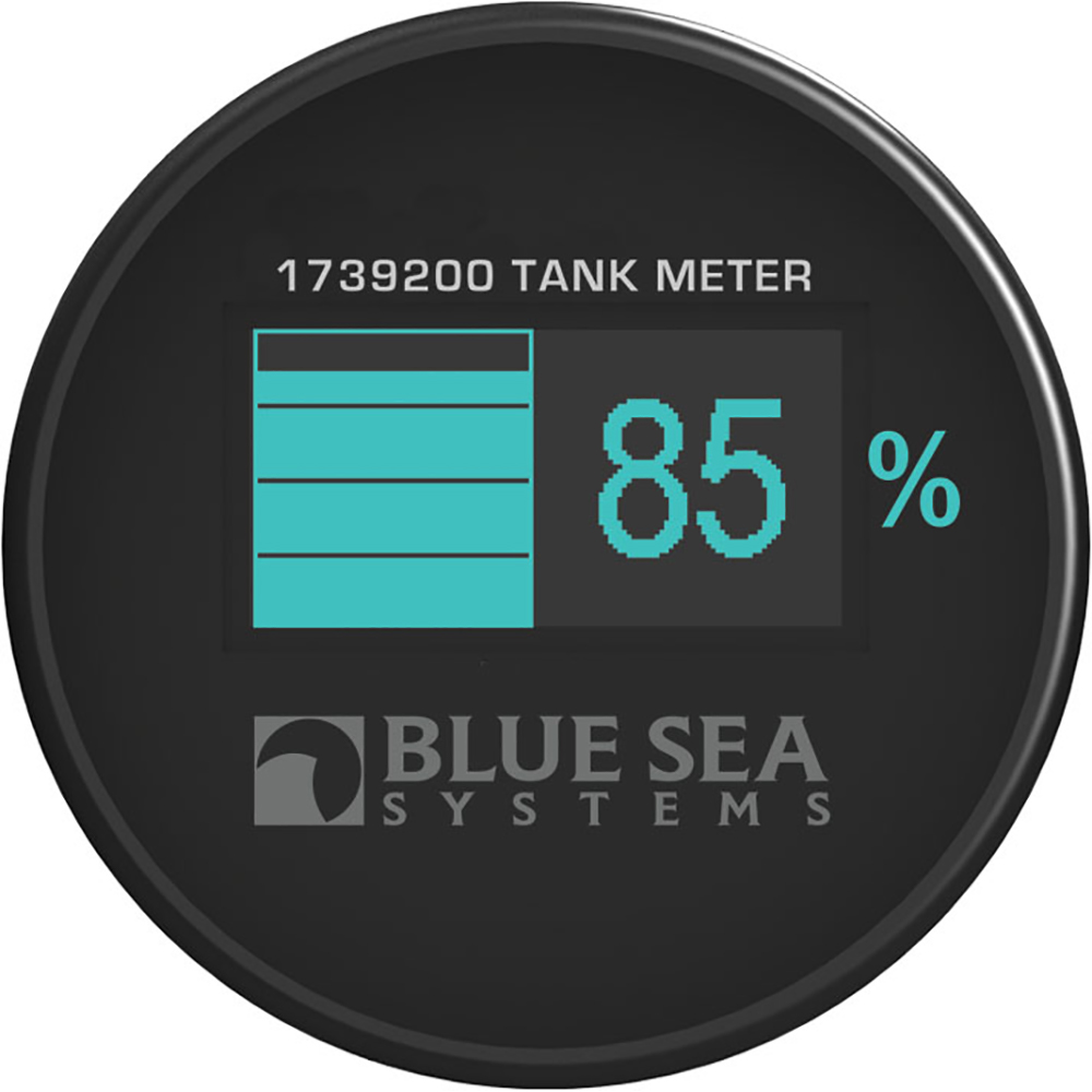 Blue Sea 1739200 Mini OLED Tank Meter - Blue