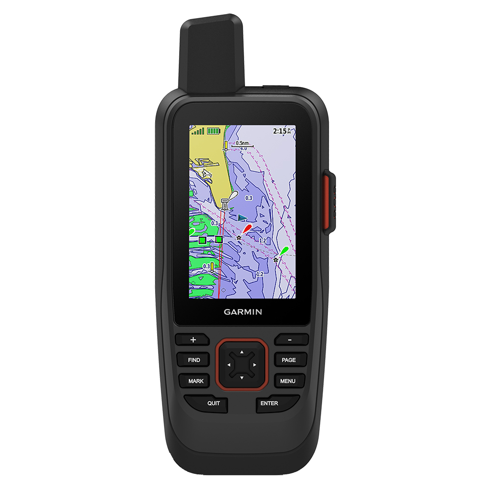 Garmin GPSMAP&reg; 86sci Handheld w/inReach&reg; &amp; BlueChart&reg; g3 Coastal Charts
