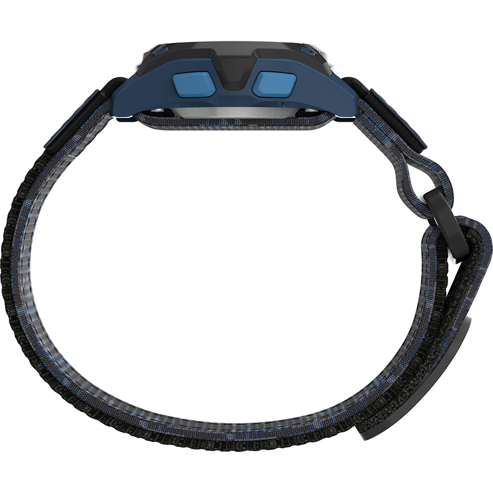 Timex Kid&#39;s Digital 35mm Watch - Blue Camo w/Fastwrap Strap