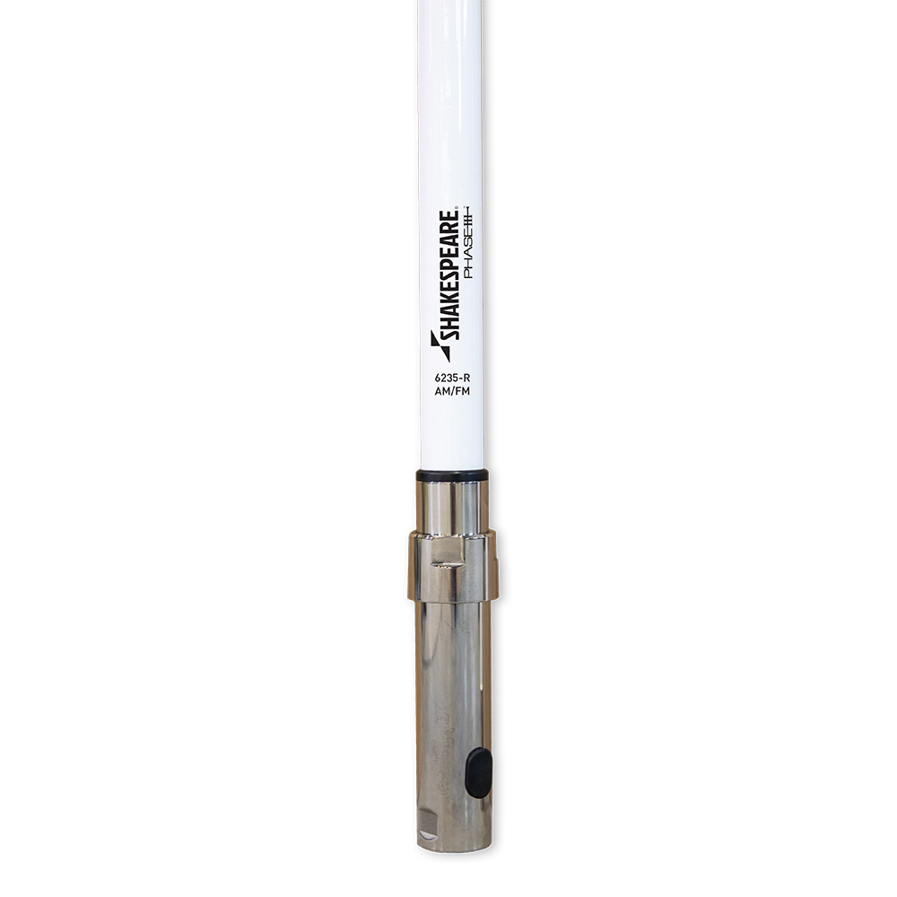 Shakespeare 6235-R Phase III AM/FM 8' Antenna w/20' Cable 2