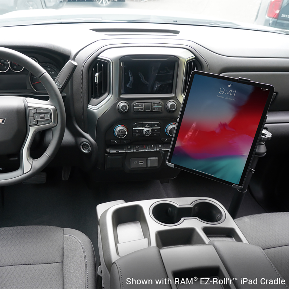 RAM Mount RAM&reg; No-Drill&trade; Mount f/'19-20 Chevy Silverado + More 4