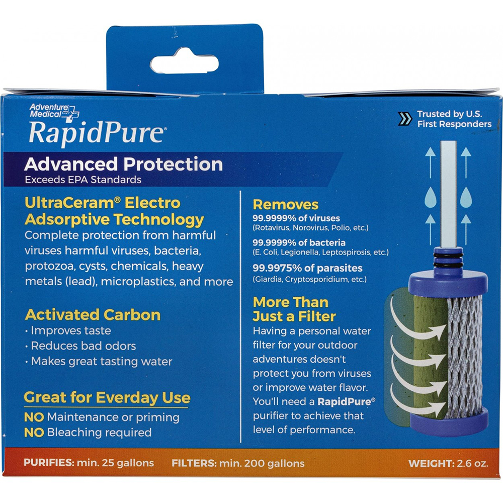 Adventure Medical RapidPure&reg; Pioneer Straw - Water Purification