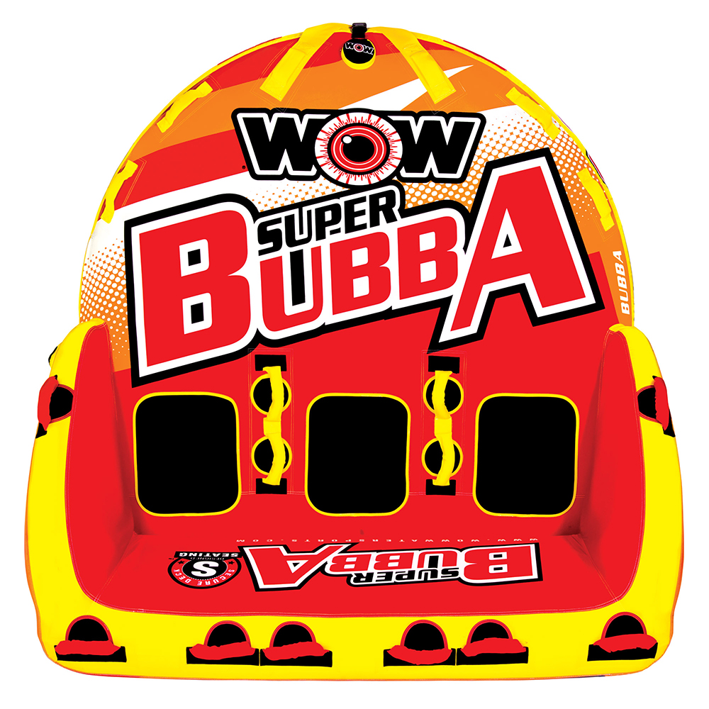 WOW Watersports Super Bubba HI-VIS 3P Towable - 3 Person