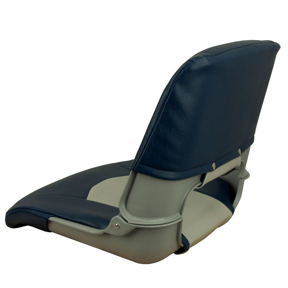 Springfield Skipper Standard Folding Seat - Grey/Blue