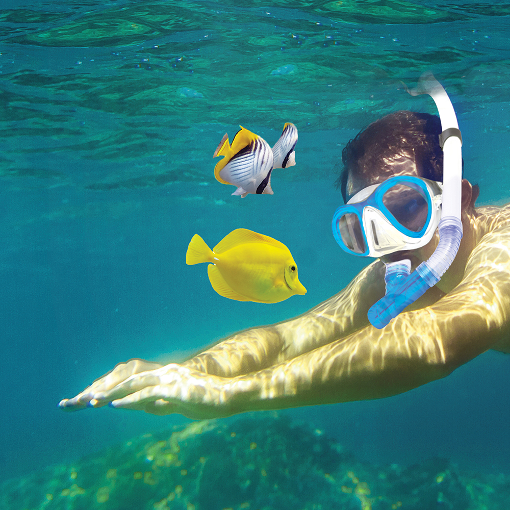 Aqua Leisure Gemini Pro Adult Combo Dive Set Mask &amp; Snorkel *Assorted Colors