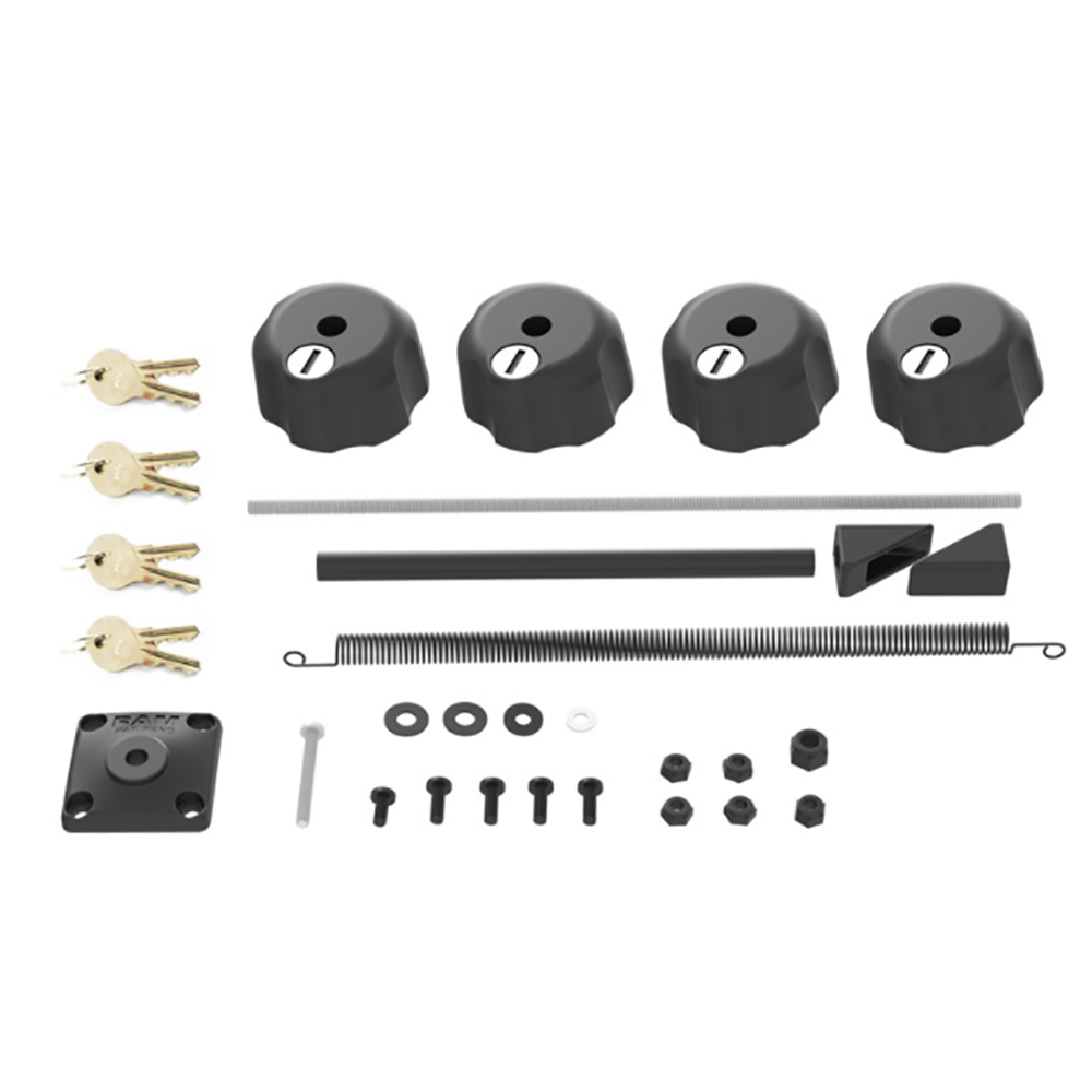 RAM Mount RAM&reg; Safe-N-Secure&trade; Locking Kit f/RAM&reg; Tough-Tray&trade; &amp; Swing Arms 2