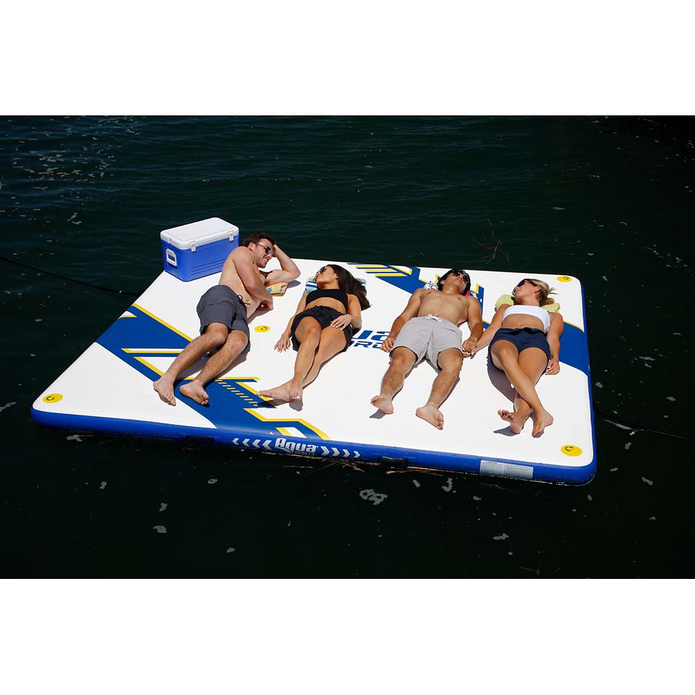 Aqua Leisure 10&#39; x 8&#39; Inflatable Deck - Drop Stitch