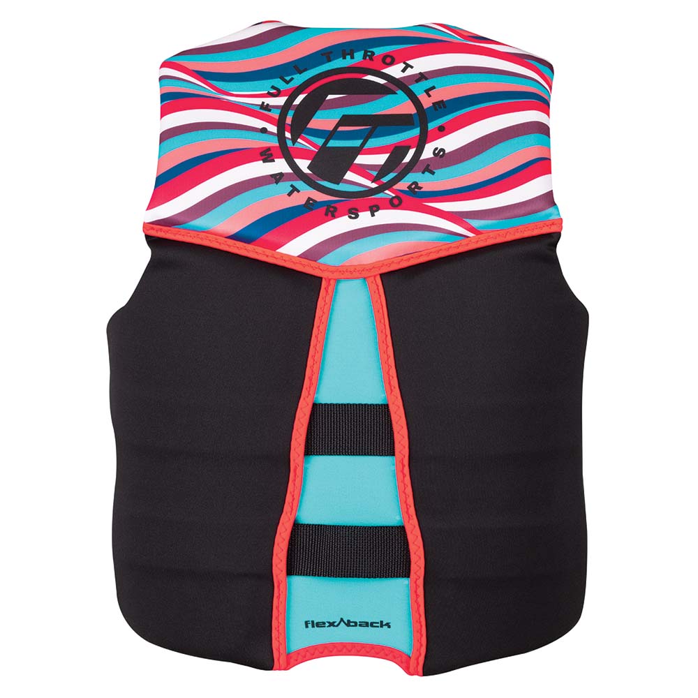 Full Throttle Women&#39;s Rapid-Dry Flex-Back Life Jacket - Women&#39;s S - Pink/Black