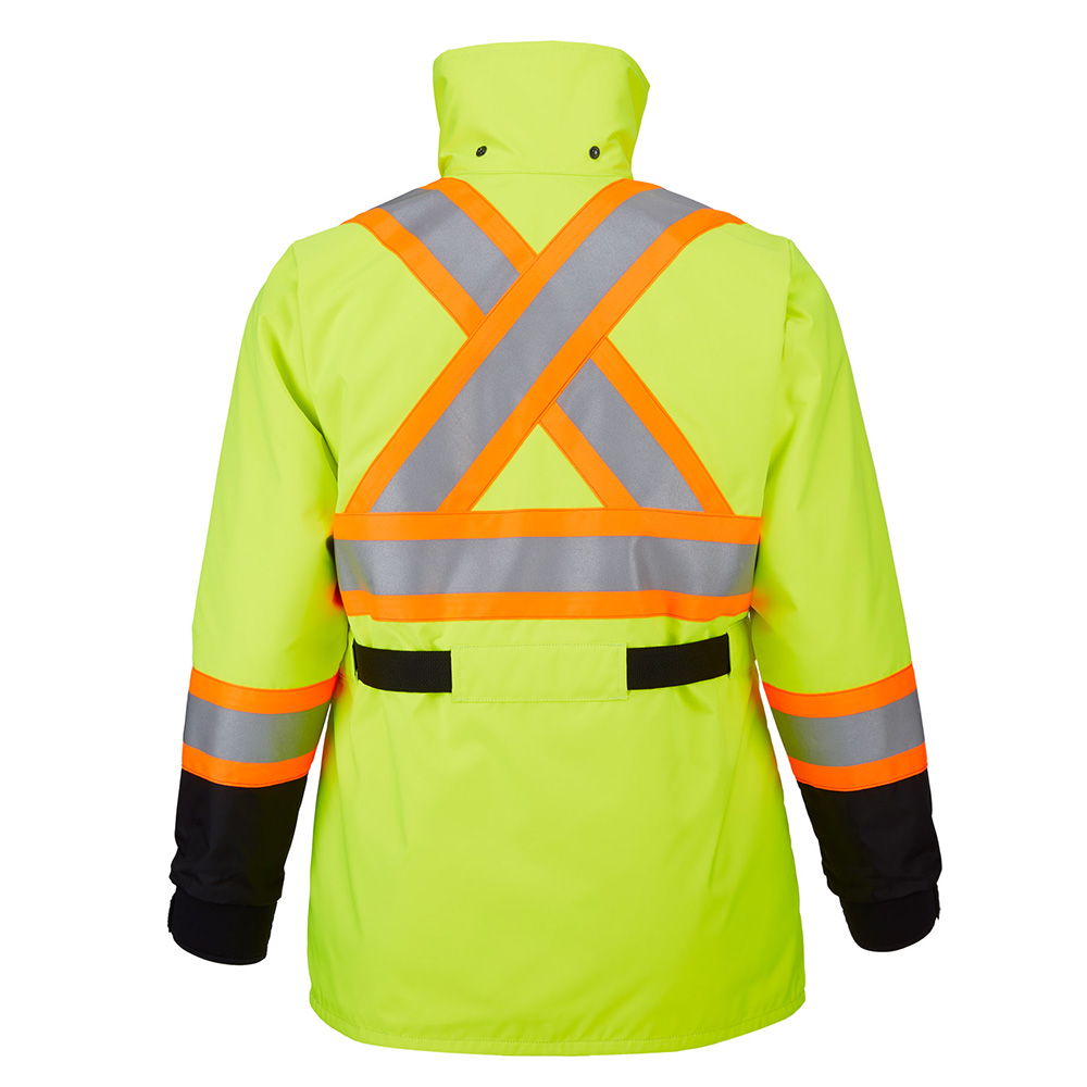 Mustang Classic Flotation Coat - Fluorescent Yellow/Green/Black - XL 2