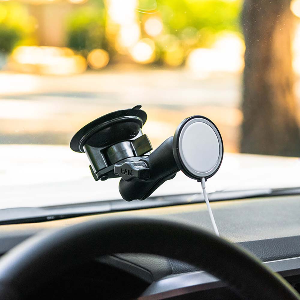 RAM Mount RAM&reg; Twist-Lock&trade; Suction Cup Mount f/Apple MagSafe 4