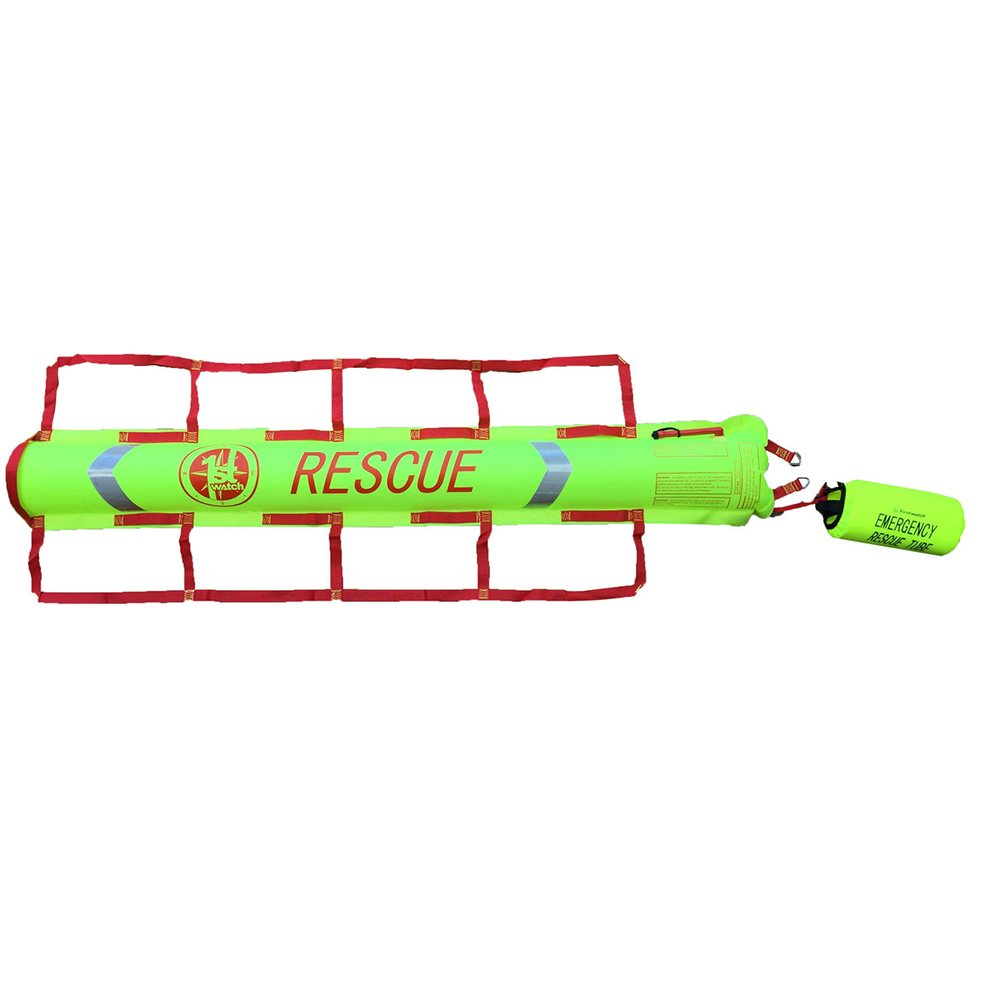 First Watch RBA-200 Throw Device &amp; Rescue Tube w/75' Throw Rope 2
